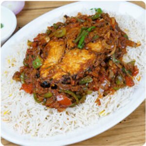 سمك + أرز Fish + Rice