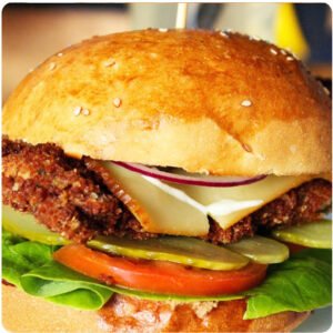 Classic Burger in Dammam – Juicy Patty with Fresh Vegetables (বার্গার | برجر)