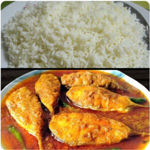 سمك بوال + أرز Boal Fish + Rice