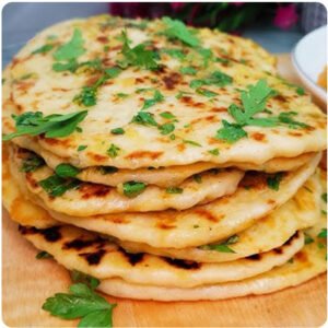 Garlic Naan in Dammam – Fresh Bangladeshi Bread (গার্লিক নান | نان بالثوم)
